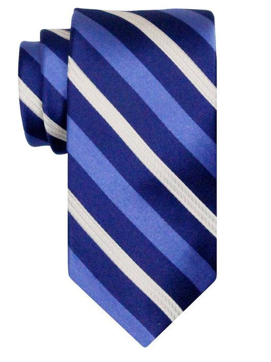 Heritage House 24547 100% Silk Boy's Tie - Stripe - Blue Boys Tie Heritage House 