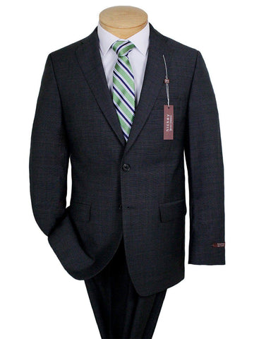 Image of Hickey 24607 100% Wool Boy's Suit - Plaid - Charcoal Boys Suit Hickey Freeman 