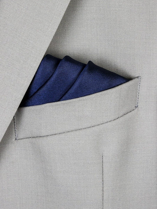 Boy's Pocket Square 24944 Navy Boys Pocket Square Heritage House 
