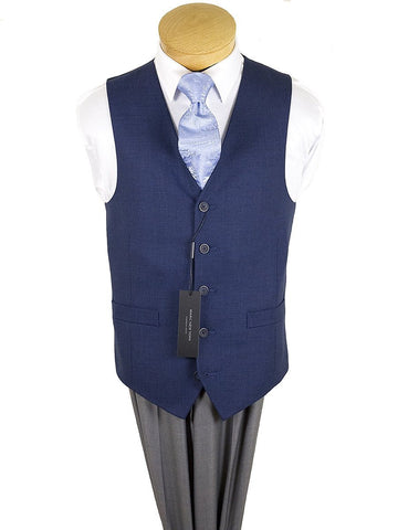 Marc New York Boys Tieattez0051 Tie Grey With Blue Pattern - Boys Clothing  Online