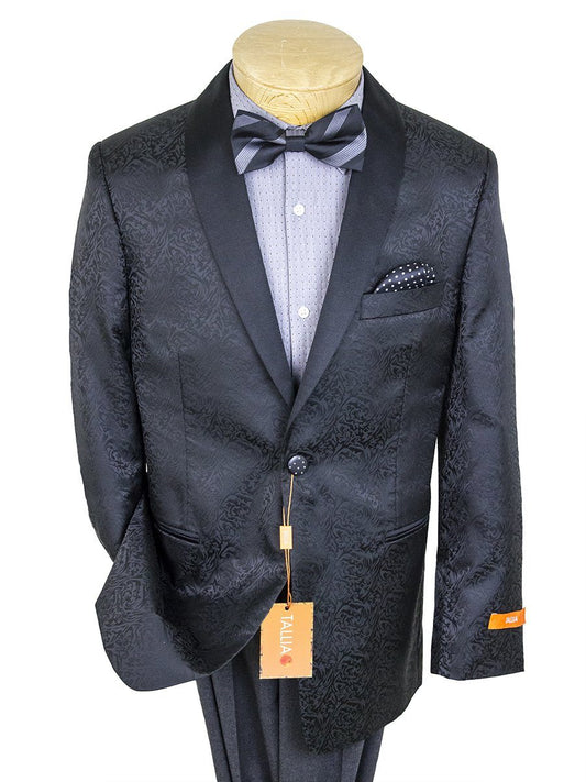 Boy's Sport Coat 25193 Black Boys Sport Coat Tallia 