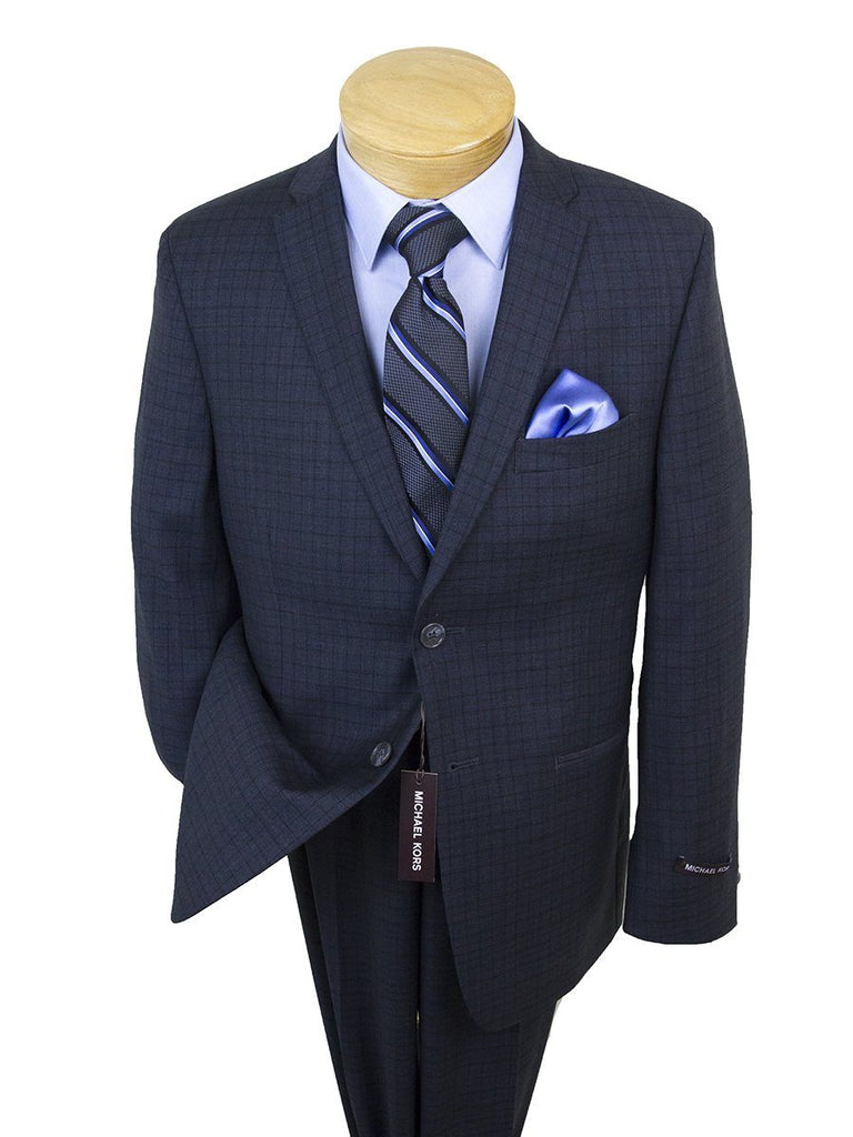 Michael Kors 25251 100% Wool Boy's Skinny Fit Suit-Tartan Plaid- Gray ...