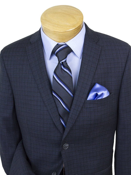 Michael Kors 25251 100% Wool Boy's Skinny Fit Suit-Tartan Plaid- Gray ...