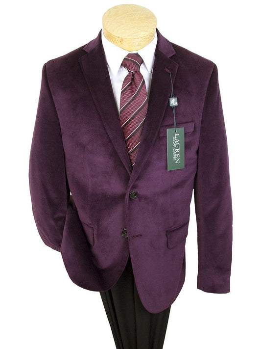 Lauren Ralph Lauren 25288 Boy's Sport Coat-Burgundy Velvet Boys Sport Coat Lauren 