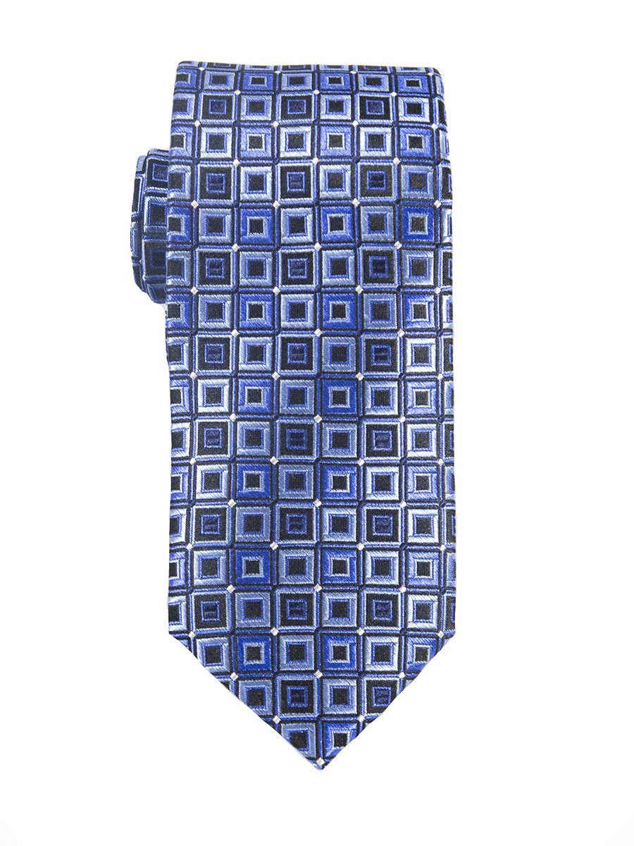 Heritage House 25397 100% Silk Boy's Tie - Neat - Blue/Black Boys Tie Heritage House 