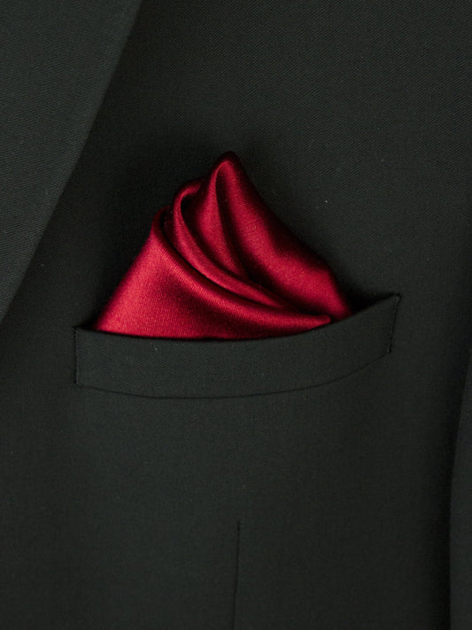 Boy's Pocket Square 25693 Red Boys Pocket Square Heritage House 