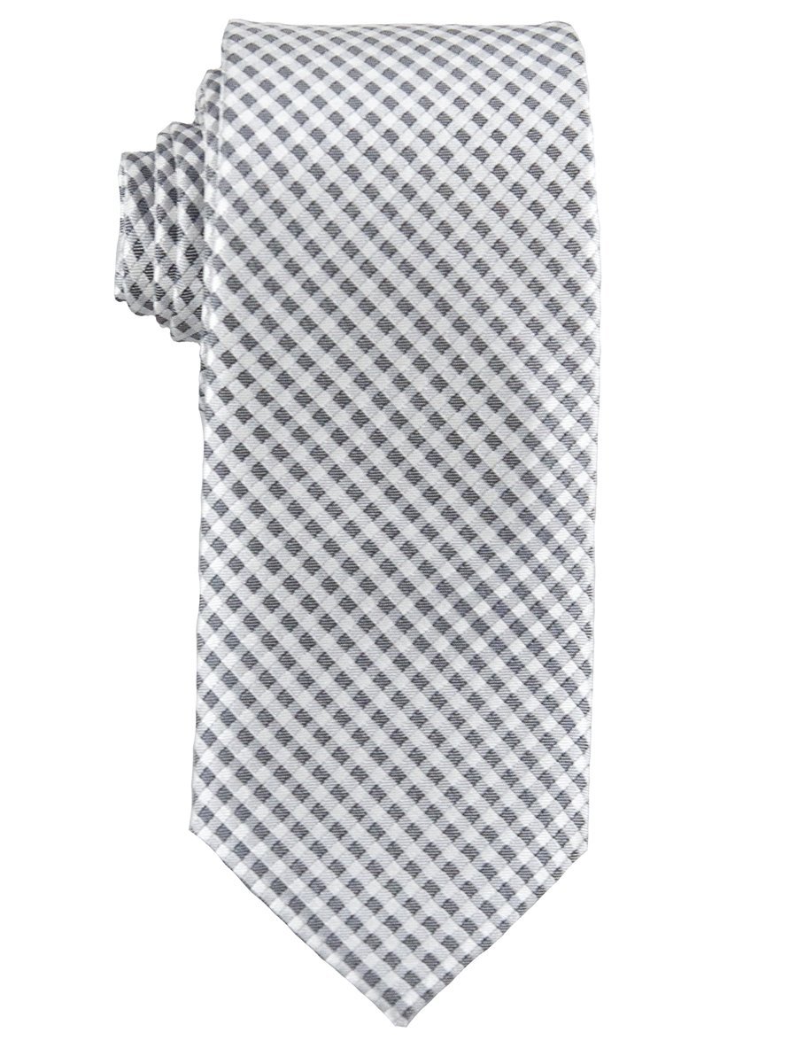 Boy's Tie 25705 Silver/White Boys Tie Heritage House 