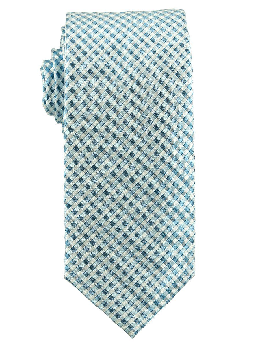Boy's Tie 25713 Green/White Boys Tie Heritage House - The Boys' Suits Source® 