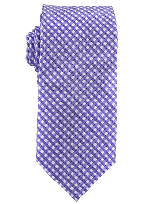 Boy's Tie 25719 Purple/White Boys Tie Heritage House - The Boys' Suits Source® 