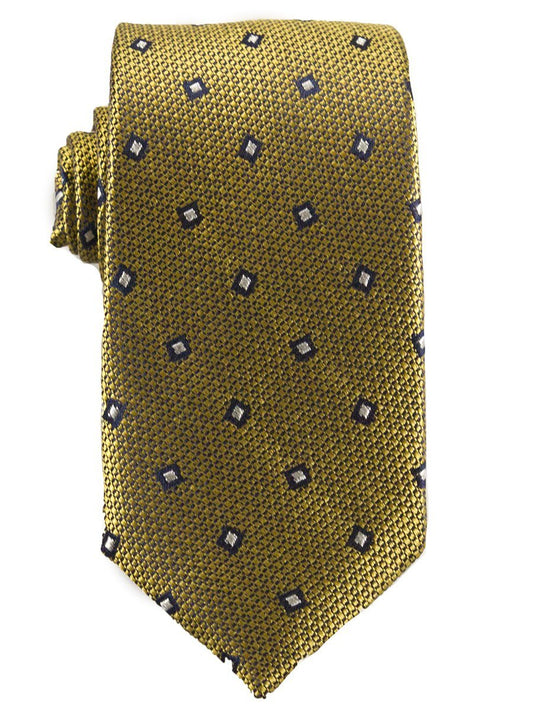 Heritage House 25738 100% Silk Boy's Tie - Neat - Gold/Navy Boys Tie Heritage House 
