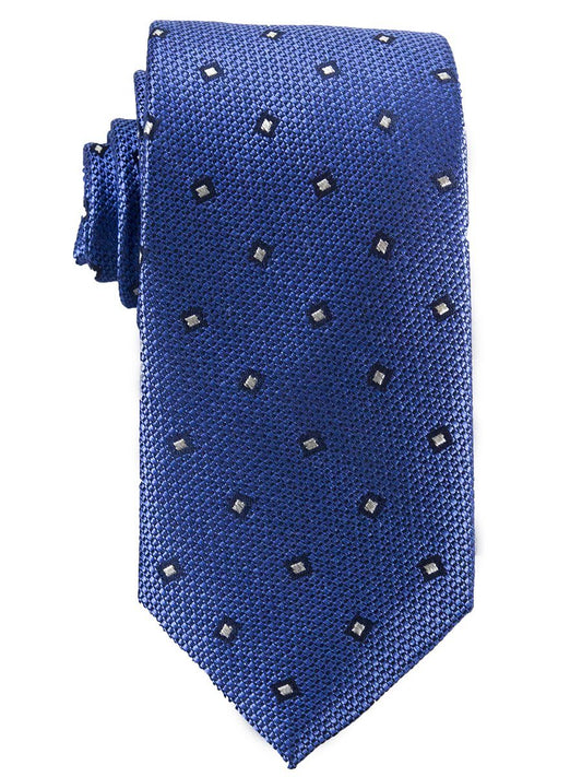Heritage House 25744 100% Silk Boy's Tie - Neat - Blue/Navy Boys Tie Heritage House 