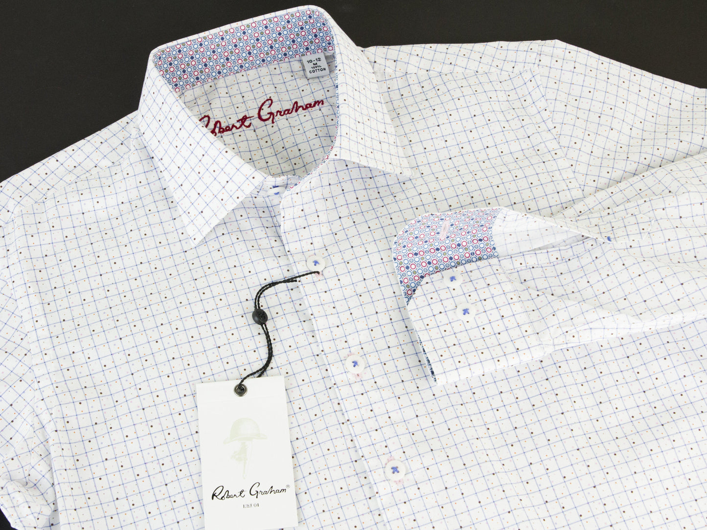 robert graham white dress shirt Robert Graham Women's Melody Long Sleeve Button Down Shirt At The Mister Shop Since 1948