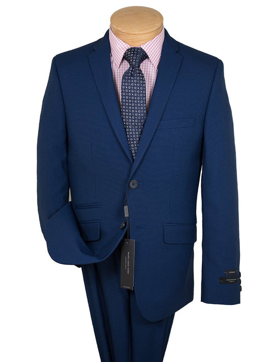 Andrew Marc 26211 Boy's Skinny Fit Suit - Nail Head - Bright Blue Boys Suit Andrew Marc 