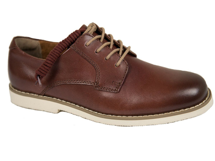 Florsheim 26333 Leather Boy's Shoe - Plain Toe Oxford - Brown Boys Shoes Florsheim 