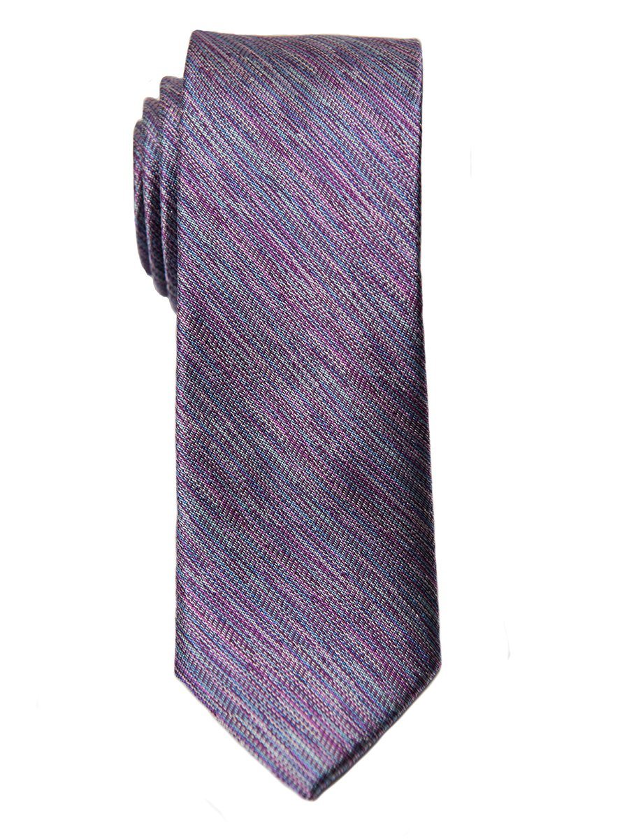 Heritage House 26456 100% Silk Boy's Tie - Stripe - Pink/Purple Boys Tie Heritage House 