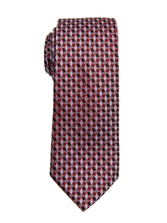 Heritage House 26212 100% Silk Boy's Tie - Neat - Red/Black Boys Tie Heritage House 