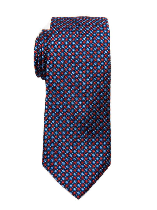 Heritage House 26620 100% Silk Boy's Tie - Neat - Red/Blue Boys Tie Heritage House 