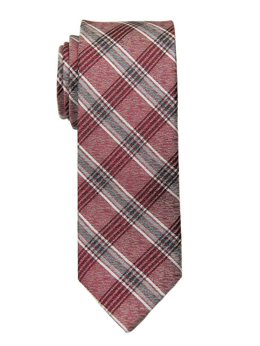 Heritage House 26818 100% Silk Boy's Tie -Plaid - Red/Black Boys Tie Heritage House 