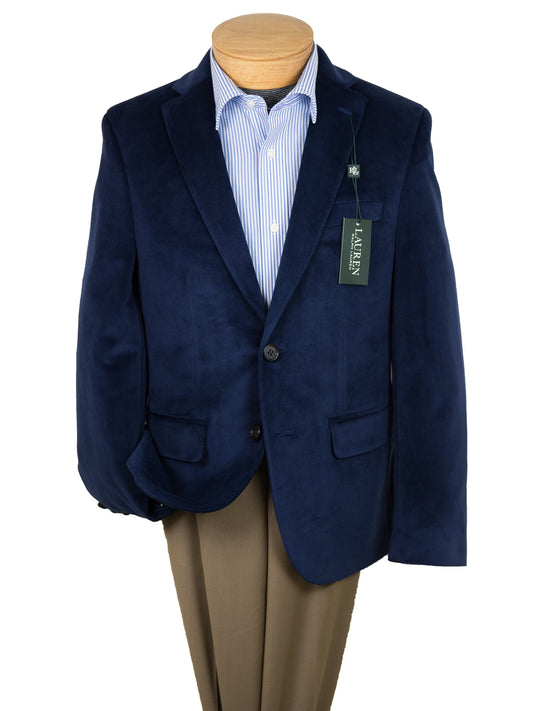 Lauren Ralph Lauren 26922 Boy's Sport Coat-Blue Velvet Boys Sport Coat Lauren 