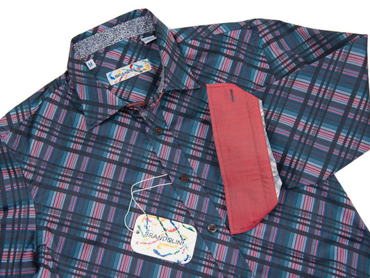 Brandolini Boy's Sport Shirt 26964 Multi Color Long Sleeve Boys Sport Shirt Brandolini 