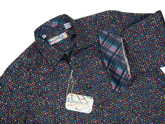 Brandolini Boy's Sport Shirt 26972 Multi Color Long Sleeve Boys Sport Shirt Brandolini 