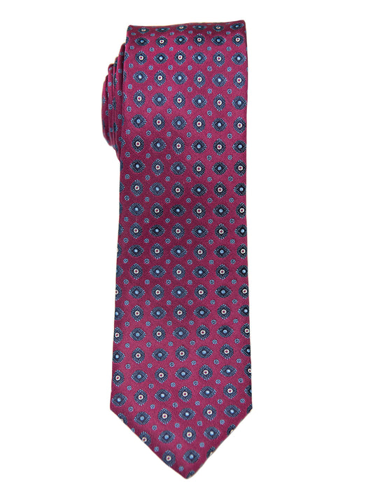 Heritage House 26980 100% Silk Boy's Tie - Neat - Burgundy Boys Tie Heritage House 