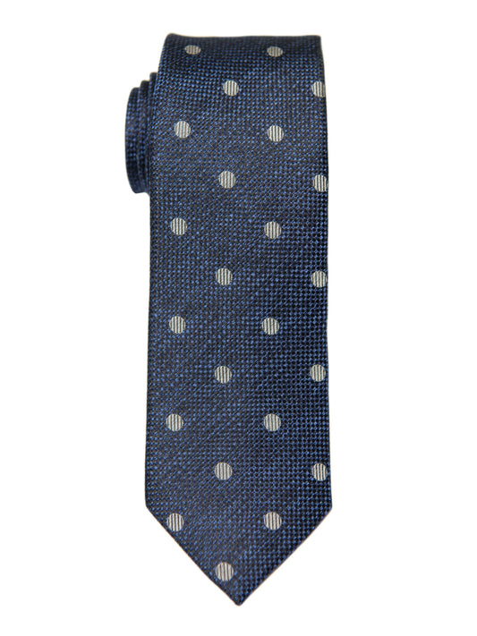 Heritage House 26984 100% Silk Boy's Tie - Neat - Blue/Grey Boys Tie Heritage House 