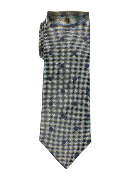 Heritage House 26986 100% Silk Boy's Tie - Neat - Grey/Blue - Heritage ...
