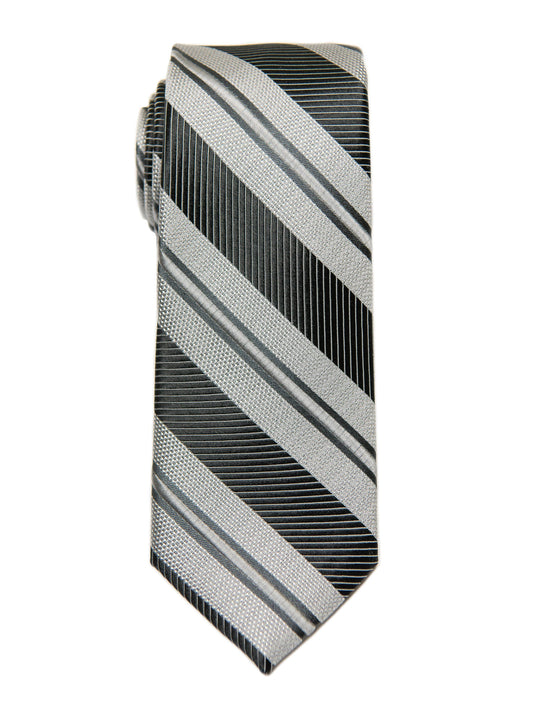 Heritage House 27092 Boy's Tie - Stripe - Black/Silver Boys Tie Heritage House 