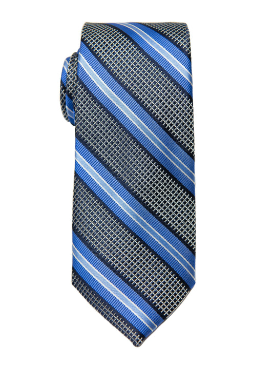 Heritage House 27112 Boy's Tie - Stripe - Grey/Blue Boys Tie Heritage House 