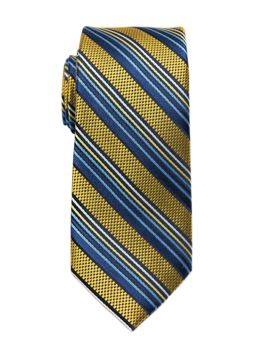 Heritage House 27124 Boy's Tie - Stripe -Yellow/Blue Boys Tie Heritage House 