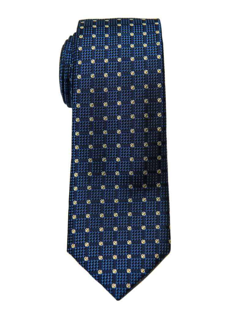 Dion  Boy's Tie 33995 - Neat - Pink/Blue main image 1