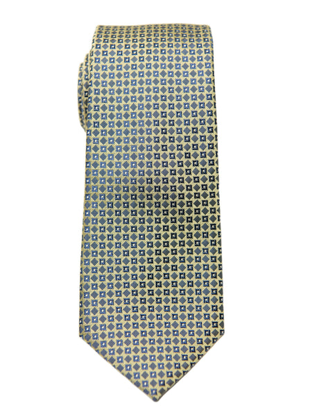 Boy's Tie 27144 Yellow/Blue Neat - Heritage House Boy's Suits