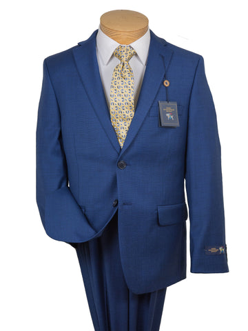 Image of Hart Schaffner Marx 27242 Boy's Suit - Blue - Twill Boys Suit Hart Schaffner Marx 