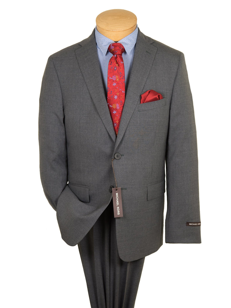 Michael Kors 27415 Boy's Suit - Medium Grey- Heather Boys Suit Michael Kors 