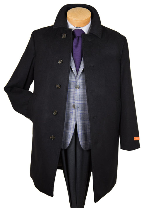 Tallia Boy's Overcoat 27498-Black Boys Overcoat Tallia 