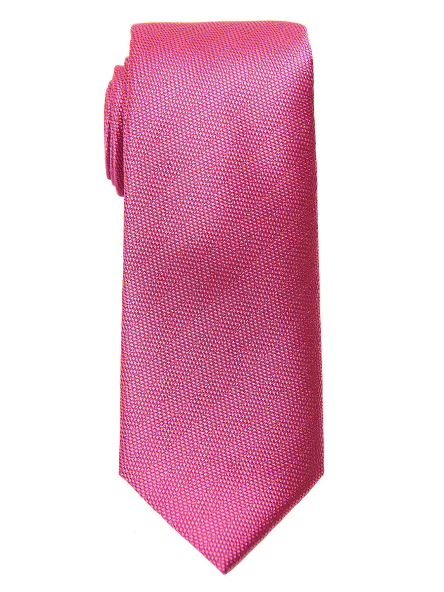 Heritage House 27581 100% Woven Silk Boy's Tie - Tonal Solid - Rose Boys Tie Heritage House 