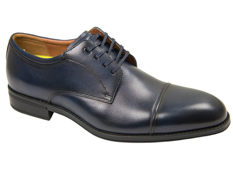 Florsheim 27612 Boy's Dress Shoe-Cap Toe Oxford -Smooth- Navy Boys Shoes Florsheim 
