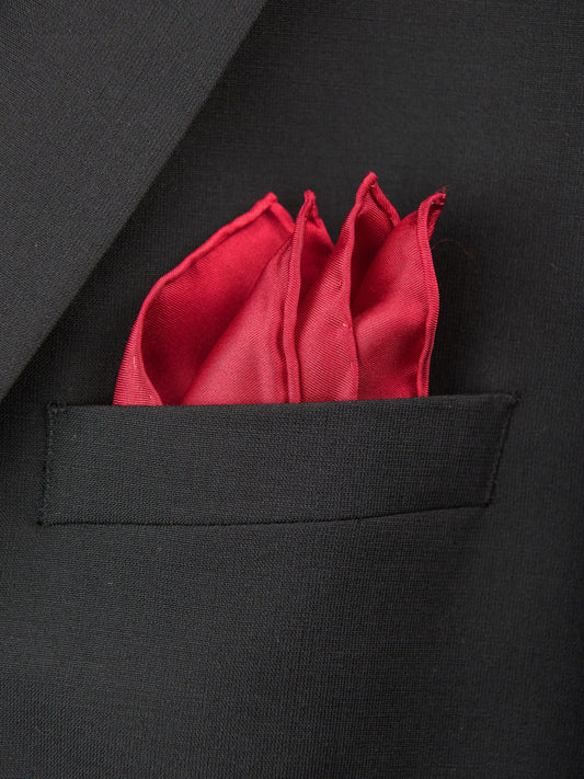 Boy's Pocket Square 27696 Red Boys Pocket Square Heritage House 