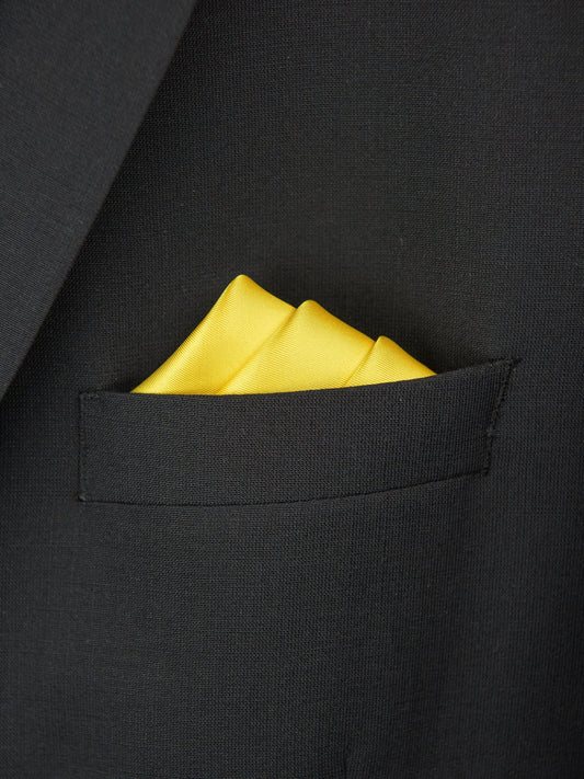 Boy's Pocket Square 27703 Yellow Boys Pocket Square Heritage House 