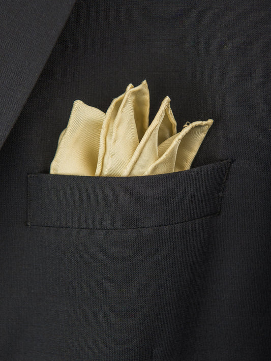Boy's Pocket Square 27704 Vanilla Boys Pocket Square Heritage House 