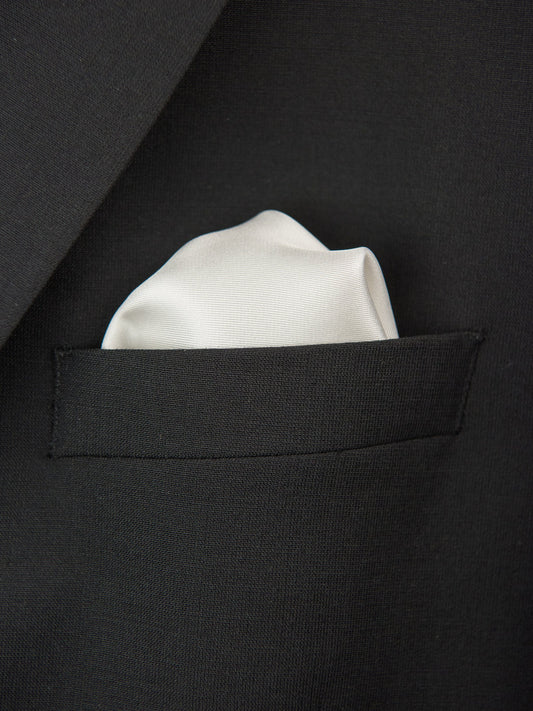 Boy's Pocket Square 27708 White Boys Pocket Square Heritage House 