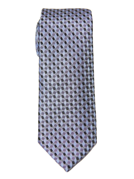Boy's Tie 27724 Purple/Black Neat Boys Tie Heritage House 