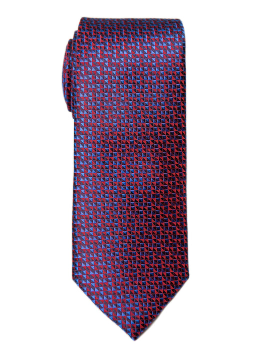 Boy's Tie 27729 Red/Blue Neat Boys Tie Heritage House 