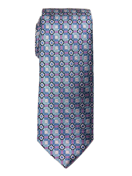 Boy's Tie 27740 Pink/Blue Neat Boys Tie Heritage House 