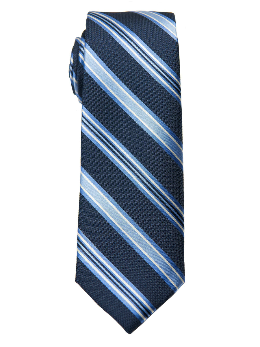Boy's Tie 27792 Navy/Blue Stripe Boys Tie Heritage House 