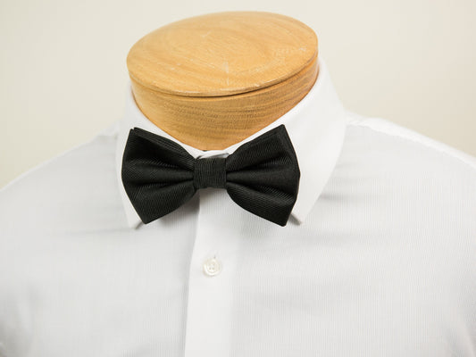 Lauren Ralph Lauren Boy's Bow Tie 27966 Black Solid Boys Bow Tie Lauren 