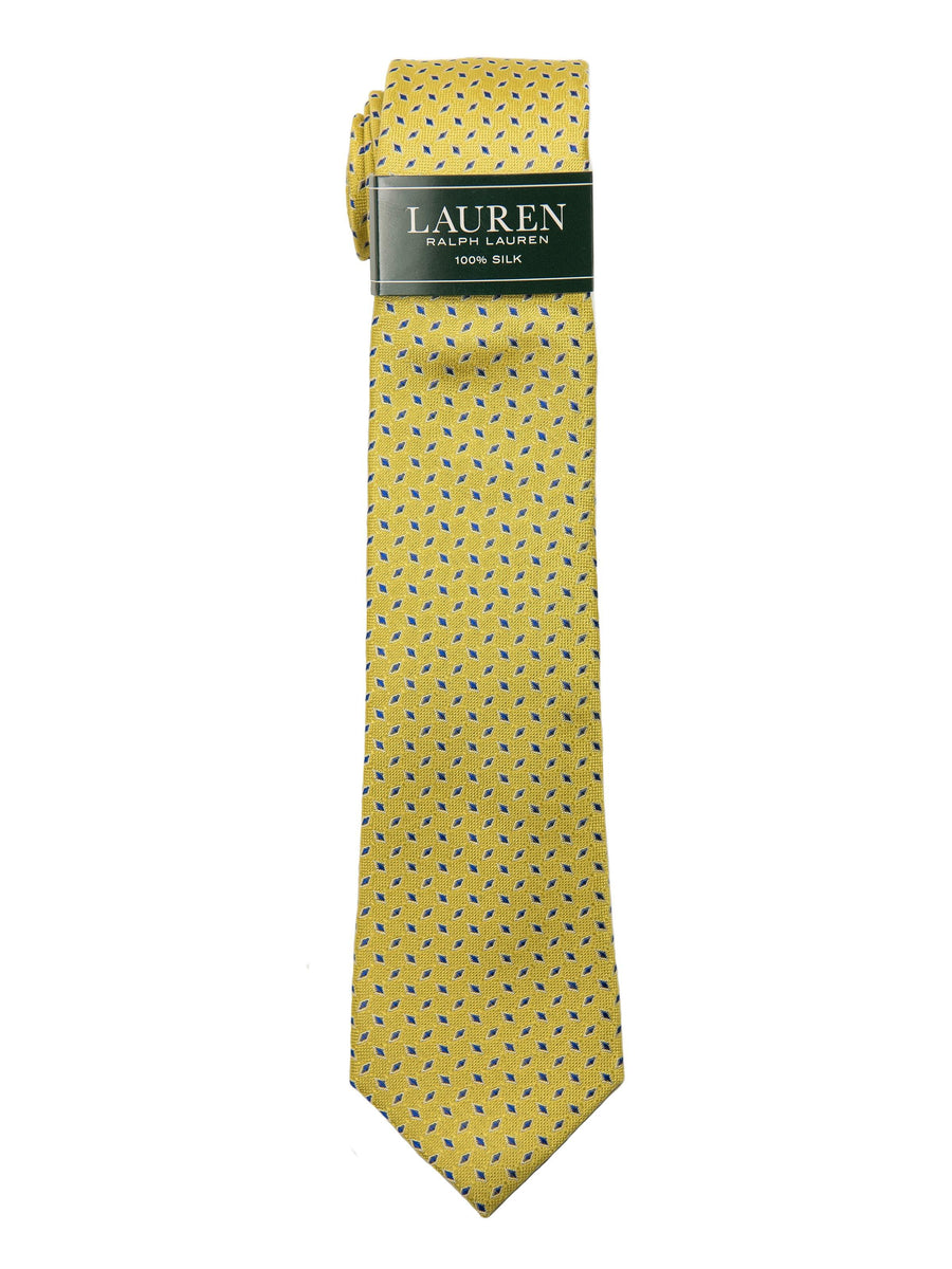 Lauren Ralph Lauren Boy's Tie 27970 Yellow Neat Boys Tie Lauren 