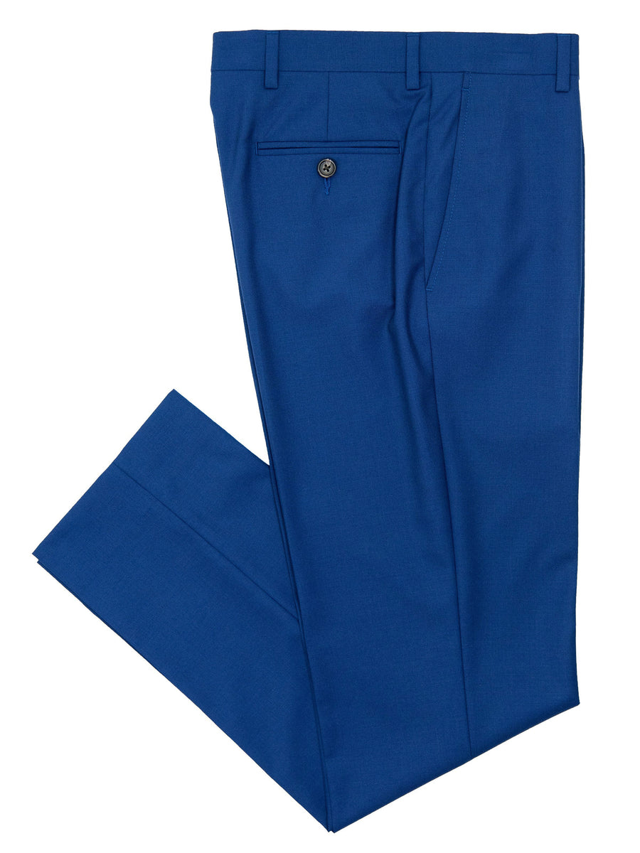 Lauren Ralph Lauren 28077P Boy's Suit Separate Pant - Solid - Italian Blue Boys Suit Separate Pant Lauren Ralph Lauren 