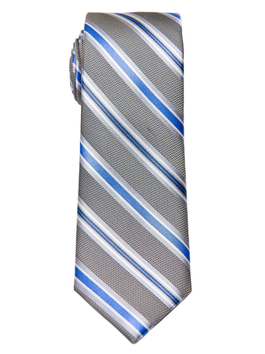 Heritage House 28480 Boy's Tie - Stripe - Khaki/Blue Boys Tie Heritage House 